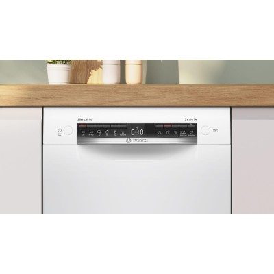 Bosch - SPU4HMW01S - Serie 4, Underbyggd diskmaskin, 45 cm, Vit