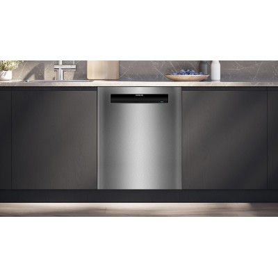 Siemens - SN15ZS01CS - iQ500, Underbyggd diskmaskin, 60 cm, Rostfritt stål