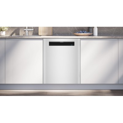 Siemens - SN15ZW01CS - iQ500, Underbyggd diskmaskin, 60 cm, Vit
