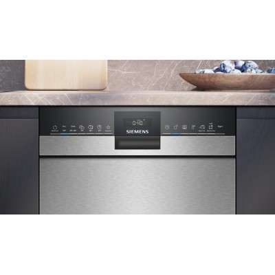 Siemens - SR43ES25ME - iQ300, Underbyggd diskmaskin, 45 cm, Rostfritt stål