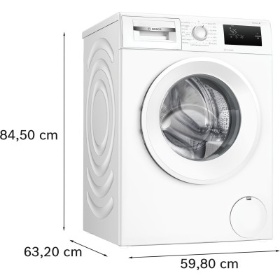 Bosch - WAN2408LSN - Serie 4 - Tvättmaskin - frontmatad - 8 kg - max. 1200 varv/min