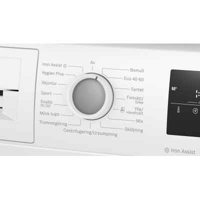 Bosch - WAN2821SSN - Serie 4 - Tvättmaskin - frontmatad - 8 kg - max. 1400 varv/min