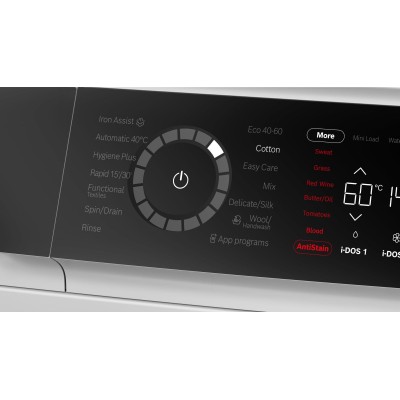 Bosch - WGB244A0SN - Serie 8 - Tvättmaskin - frontmatad - 9 kg - max. 1400 varv/min