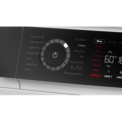 Bosch - WGB256A1SN - Serie 8 - Tvättmaskin - frontmatad - 10 kg - max. 1600 varv/min
