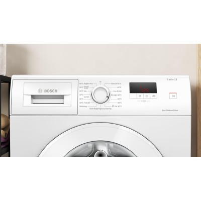Bosch - WGE02200SN - Serie 2 - Tvättmaskin - frontmatad - 7 kg - max. 1200 varv/min