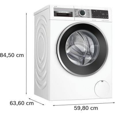Bosch - WGG244FTSN - Serie 6 - Tvättmaskin - frontmatad - 9 kg - max. 1400 varv/min - 5 års garanti
