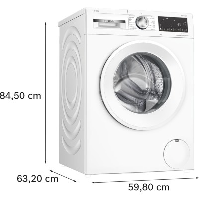 Bosch - WGG254FLSN - Serie 6 - Tvättmaskin - frontmatad - 10 kg - max. 1400 varv/min