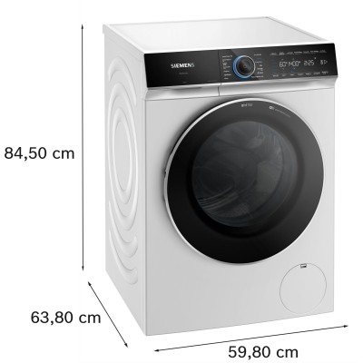 Siemens - WG44B2APDN - iQ700 - Tvättmaskin - frontmatad - 9 kg - max. 1400 varv/min