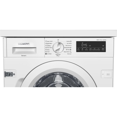 Siemens - WI14W542EU - iQ700 - Tvättmaskin - inbyggd - 8 kg - max. 1400 varv/min