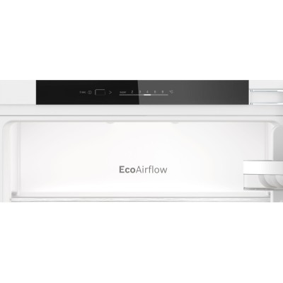 Bosch - KIR41VFE0 - Serie 4, Integrerad kylskåp, 122.1 x 54.1 cm, Platta gångjärn