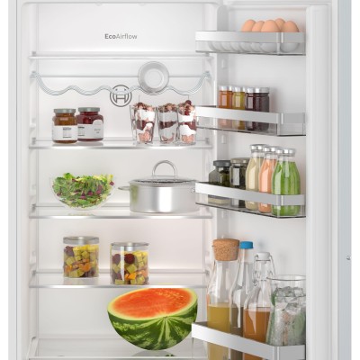 Bosch - KIR41VFE0 - Serie 4, Integrerad kylskåp, 122.1 x 54.1 cm, Platta gångjärn