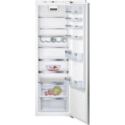 Bosch - KIR81AFE0 - Serie 6, Integrerad kylskåp, 177.2 x 55.8 cm, Platta gångjärn