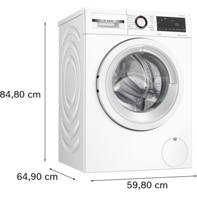 Bosch - WNA134L0SN - Serie 4, Kombinerad tvätt och tork, 8/5 kg, max. 1400 varv/min