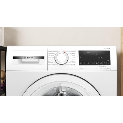Bosch - WNA144VLSN - Serie 4, Kombinerad tvätt och tork, 9/5 kg, max. 1400 varv/min