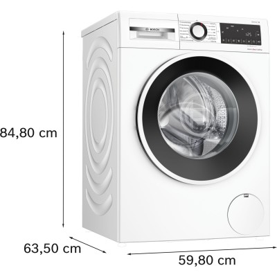 Bosch - WNG2540LSN - Serie 6, Kombinerad tvätt och tork, 10.5/6 kg, max. 1400 varv/min