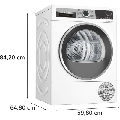 Bosch - WQG245DBSN - Serie 6 - Värmepumpstumlare - 9 kg