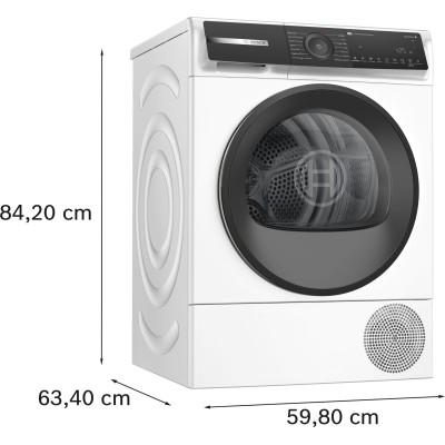 Bosch - WQH245B9SN - Serie 6 - Värmepumpstumlare - 9 kg