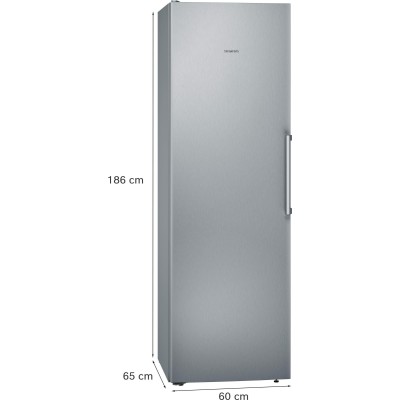 Siemens - KS36VVIEP - iQ300, Kylskåp, 186 x 60 cm, Borstat stål med antiFingerprint