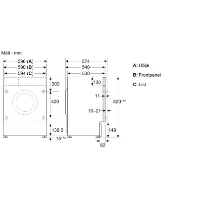 Siemens - WK14D490EU - iQ500, Kombinerad tvätt och tork, 8/5 kg