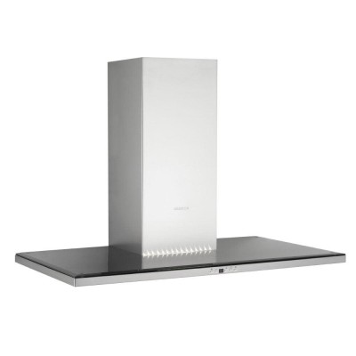 Silverline Nordic Dark 80 cm, stål m/svart glastopp