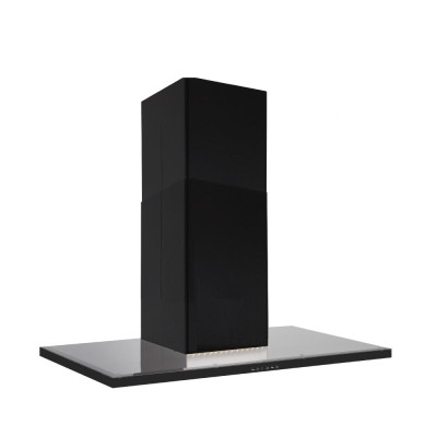 Silverline Nordic Dark 80 cm, svart m/svart glastopp