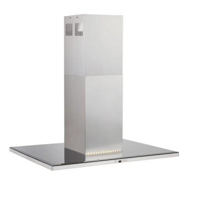 Silverline Nordic Dark Ada 90 cm, stål m/svart glastopp