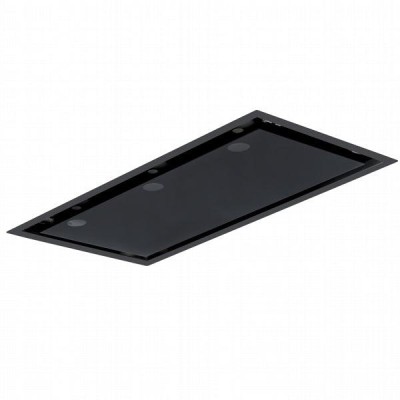 Silverline Torino 75 cm, svart glas