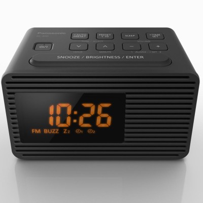 Panasonic - Klockradio FM snabbval Dubbla alarm RC-800EG-K - RC-800EG-K