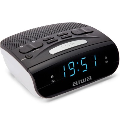 AIWA - Klockradio med dubbla alarm - A14377