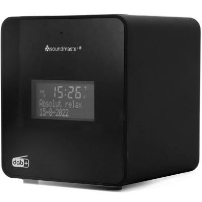 Soundmaster - Klockradio Snabbvalsradio Inspelning eget meddelande UR109SW Svart - A10296