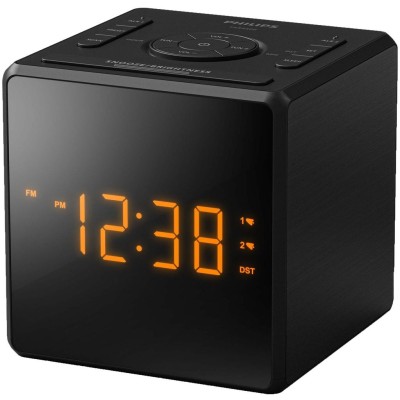 Philips - Klockradio TAR4500/10 Svart - A14976