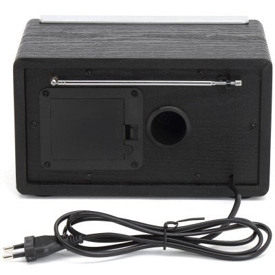 Denver - Radio FM AM AUX Analog inställning TR-63B Svart - A13187