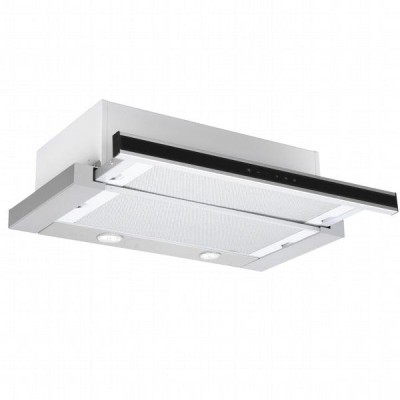 Silverline Diamant 60 cm, stål/svart touchfront