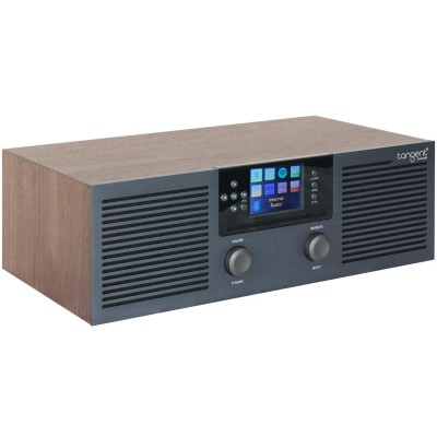 Tangent - Radio FM DAB+ Internet CD Bluetooth Stereo Fem Valnöt - A14312