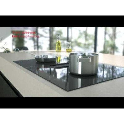 Silverline Flow-In Pro, 78 cm, induktionshäll med inbyggd fläkt, planlimning