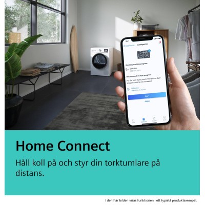 Siemens - WQ42K20LSN - iQ500 - Värmepumpstumlare - 9 kg