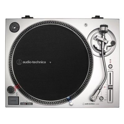 Audio-Technica - Skivspelare Direktdriven Manuell Silver - AT-LP120XUSBSV