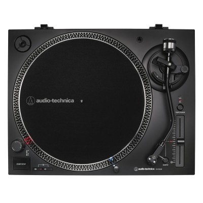 Audio-Technica - Skivspelare Direktdriven Manuell Svart - AT-LP120XUSBBK