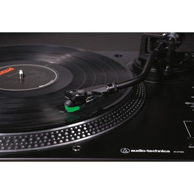 Audio-Technica - Skivspelare Direktdriven Manuell Svart - AT-LP120XUSBBK