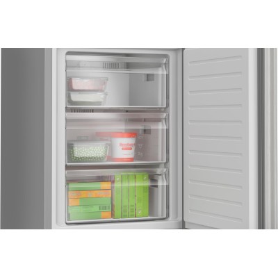 Bosch - KGN362LDF - Serie 4, Kombinerad kyl/frys, 186 x 60 cm, Inox-Look, Total No Frost