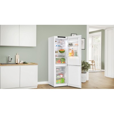 Bosch - KGN362WDF - Serie 4, Kombinerad kyl/frys, 186 x 60 cm, Vit, Total No Frost