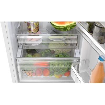 Bosch - KGN362WDF - Serie 4, Kombinerad kyl/frys, 186 x 60 cm, Vit, Total No Frost