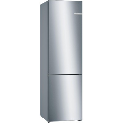 Bosch - KGN36VLED - Serie 4, Kombinerad kyl/frys, 186 x 60 cm, Inox-Look, Total No Frost