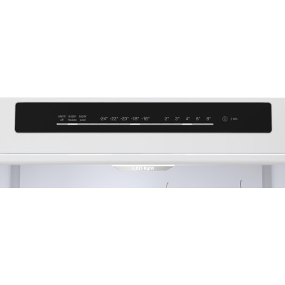 Bosch - KGN392I1F - Serie 4, Kombinerad kyl/frys, 203 x 60 cm, Borstat stål med anti-fingerprint, Total No Frost