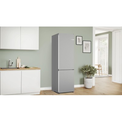 Bosch - KGN392LDF - Serie 4, Kombinerad kyl/frys, 203 x 60 cm, Inox-Look, Total No Frost