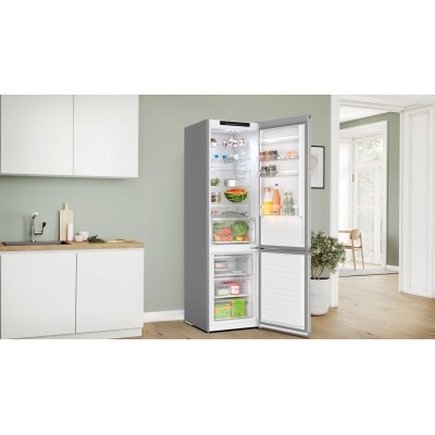 Bosch - KGN392LDF - Serie 4, Kombinerad kyl/frys, 203 x 60 cm, Inox-Look, Total No Frost