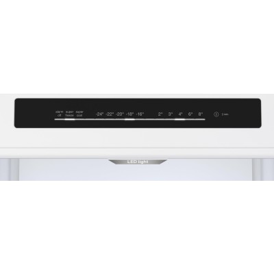 Bosch - KGN392LDF - Serie 4, Kombinerad kyl/frys, 203 x 60 cm, Inox-Look, Total No Frost