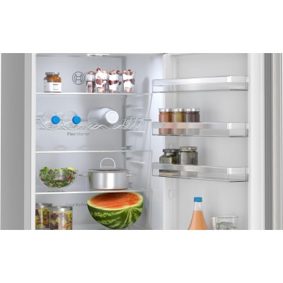 Bosch - KGN392LDF - Serie 4, Kombinerad kyl/frys, 203 x 60 cm, Inox-Look, Total No Frost