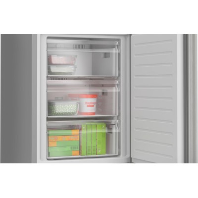 Bosch - KGN392LDF - Serie 4, Kombinerad kyl/frys, 203 x 60 cm, Inox-Look, Total No Frost