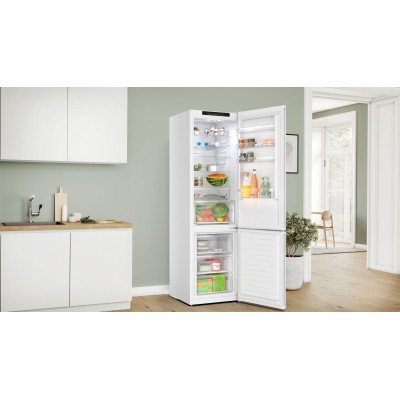 Bosch - KGN392WDF - Serie 4, Kombinerad kyl/frys, 203 x 60 cm, Vit, Total No Frost
